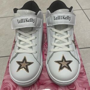 Lelli Kelly high top girls sneakers size US13. Brand new